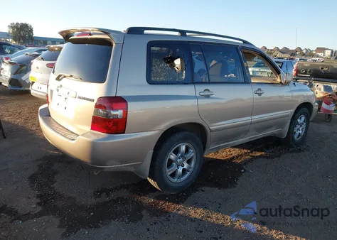 2005 Toyota Highlander V6 from USA, damaged, VIN JTEGP21AX50050694